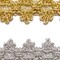 1 1/4" x 10 Yards Silver Metallic Circle Loop Passementerie Trim Pack Of 5